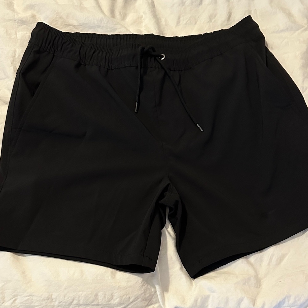 Men's Black Athletic Shorts